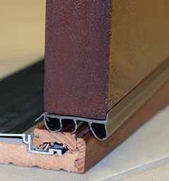 staple on door sweeps