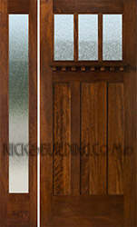 Craftsman style entry door AC 601