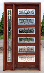 exterior modern doors in 8'0"