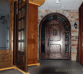 knotty Alder Door Showroom 3
