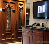 solid wood door showroom