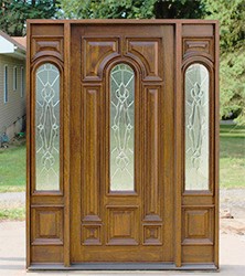 CL-23-23 Mahogany Door with Sidelites
