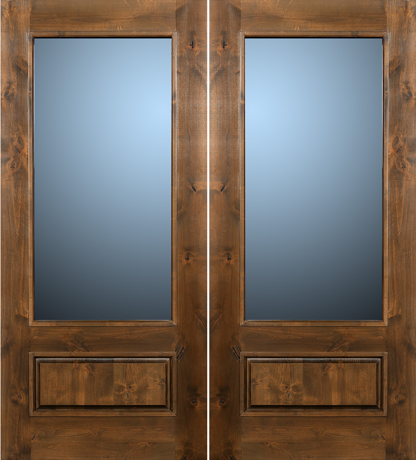 CL-24-51 Knotty Alder Double door