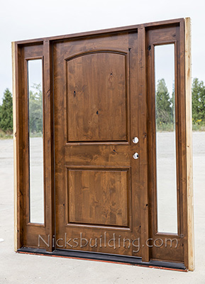 CL-1451 Knotty Alder Exterior Walnut finish
