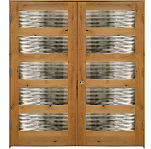CL-18661 Custom Double Glass Doors
