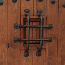 Speakeasy Grill for Knotty Alder Doors