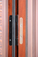 Copper door adjustable hinges