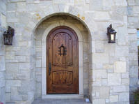 wood door