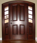Arch Door interior view