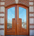mahogany model 600a double door