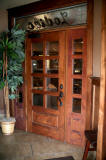wood entry door
