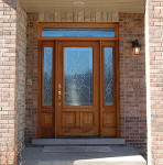 B200 wood door in Chicago