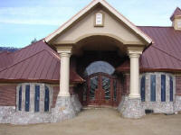 mega 600 mahogany wood door
