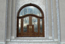 600a mahogany wood door