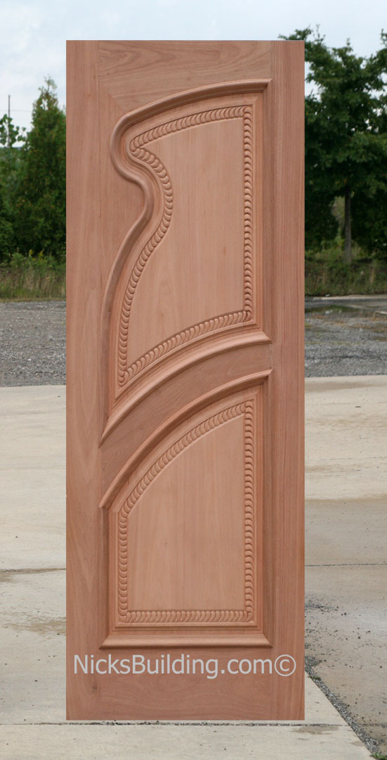 Custom Carved Wood Doors