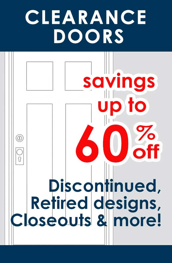 CLEARANCE DOORS