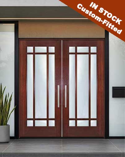 Avalon Mahogany Doors