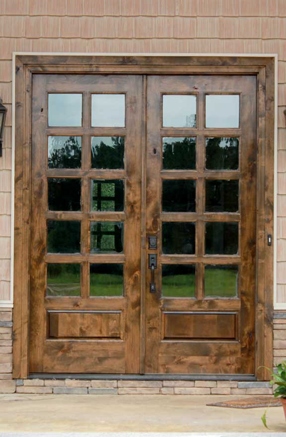 Exterior Wood Patio Doors