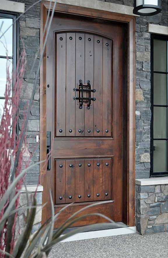 Rustic Alder Doors