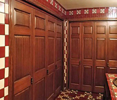 Mahogany Bifold Doors