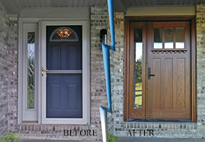 Craftsman exterior front door replacement doors