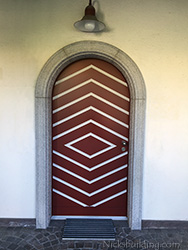 Custom Made Round Top Entry Door