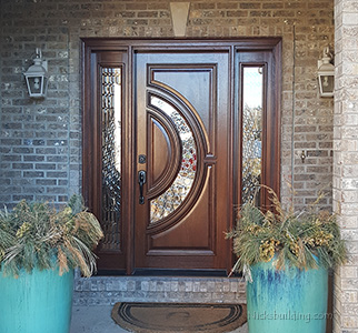 futuristic entry doors