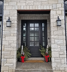 Mahogany 10 Lite Entry Door