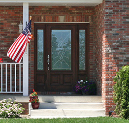 mahogany entry door for single family homes