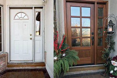 repalce that steel fron door