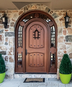 Teak Pompano Door in Conneticut