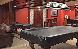 Wine Cellar Door with Game room
