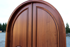 Arched Door Top half picture
