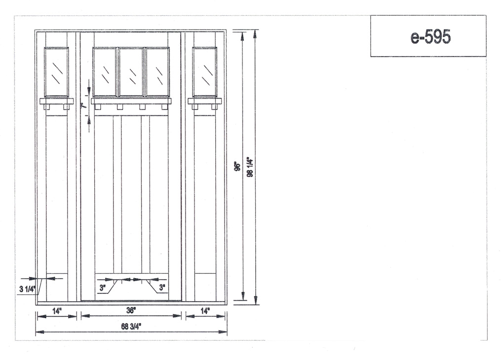 Custom Craftsman Doors