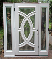 painted exterior modern doors