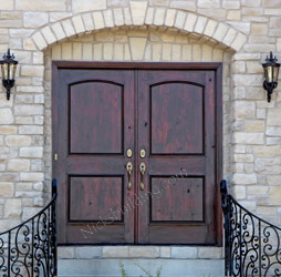 Rustic Double Doors