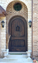 Rustic Round Top Door the Sonoma