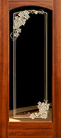 801 etched glass interior doors with grape leaves