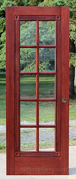 Fancy French Doors - Mahogany French Interior Doors