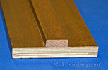 Mahogany Interior Door Jambs with Stops