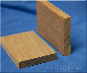 Modern Mahogany Interior Casing