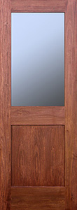 Poplar 1 Lite Interior doors