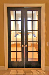10-Lite Interior French Double Doors