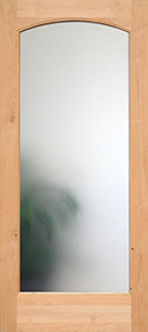 etched glass interior door with frosted glass