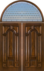 double doors with transom model 525PP