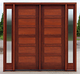 AC 508 with reeded glass sidelights