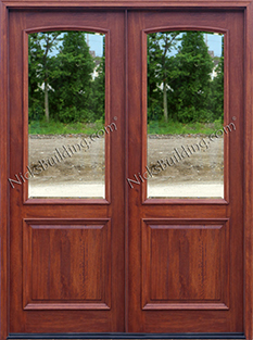 N-2 Panel exterior double doors 