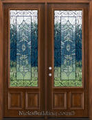 exterior double doors