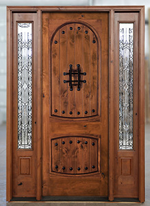 SW-01 8-0 2 sidelights Iron classic glass