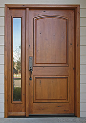 SW-66 with Reeded Glass Sidelight